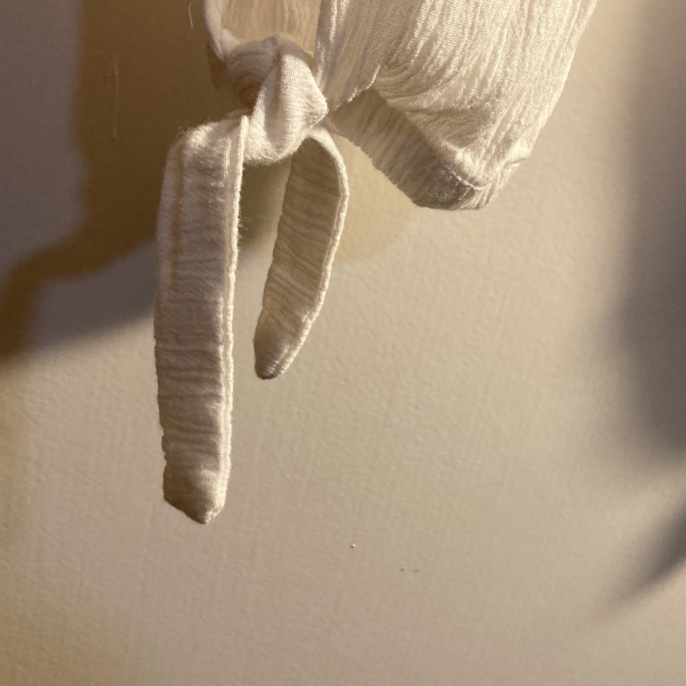 TiniBikini White Drawstring Pants - Picture 8 of 9